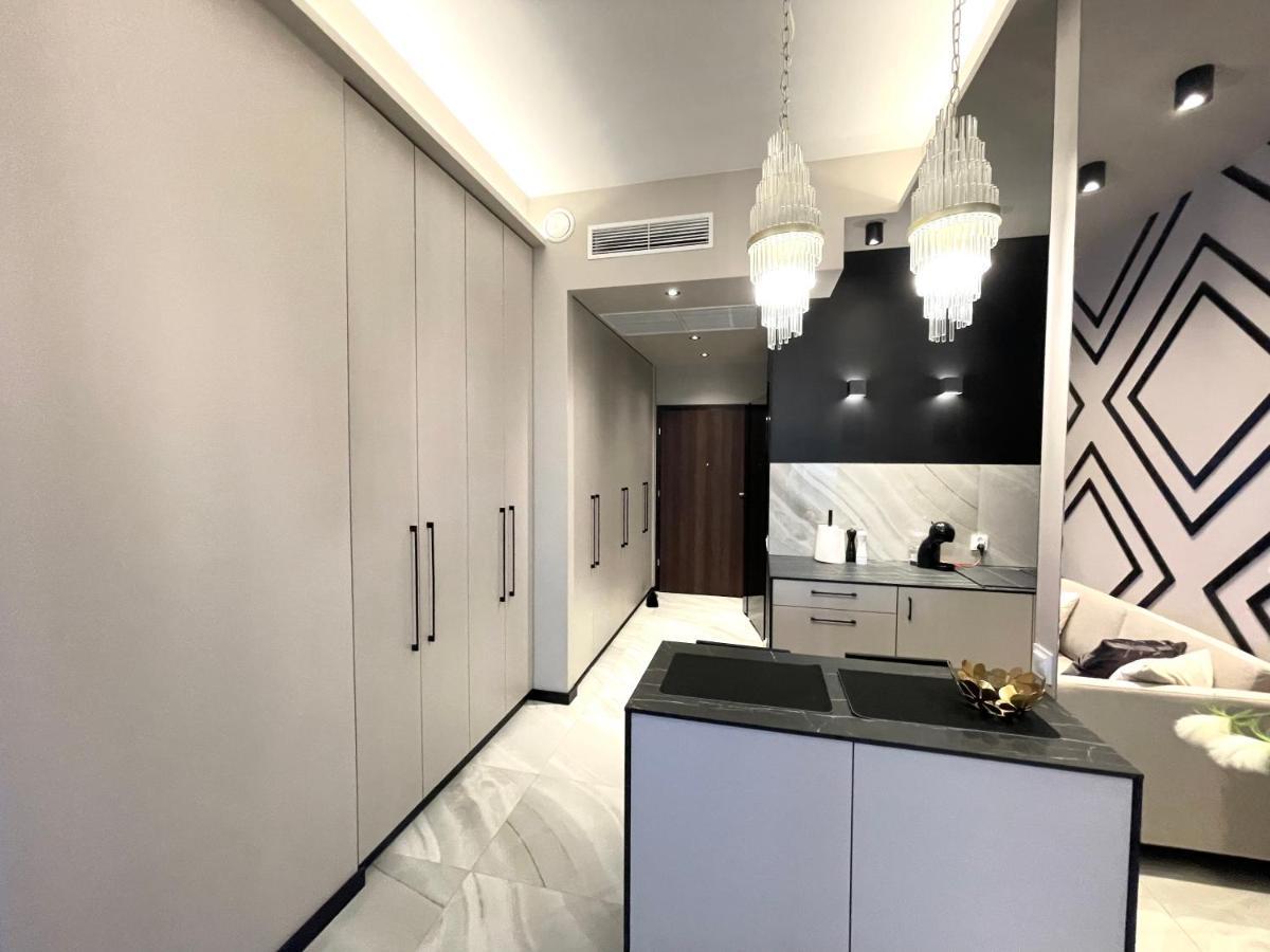 Apartament Elegance Hanza Tower Štetín Exteriér fotografie