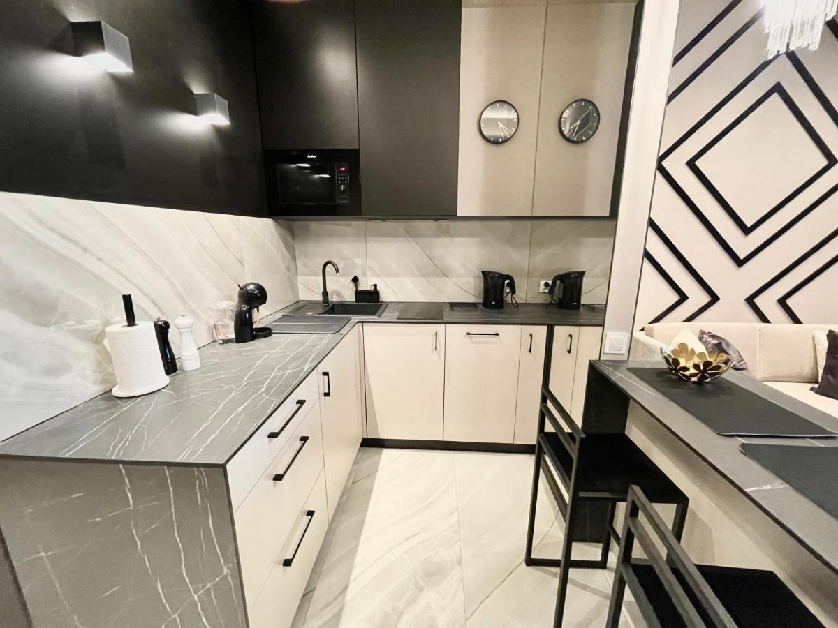 Apartament Elegance Hanza Tower Štetín Exteriér fotografie
