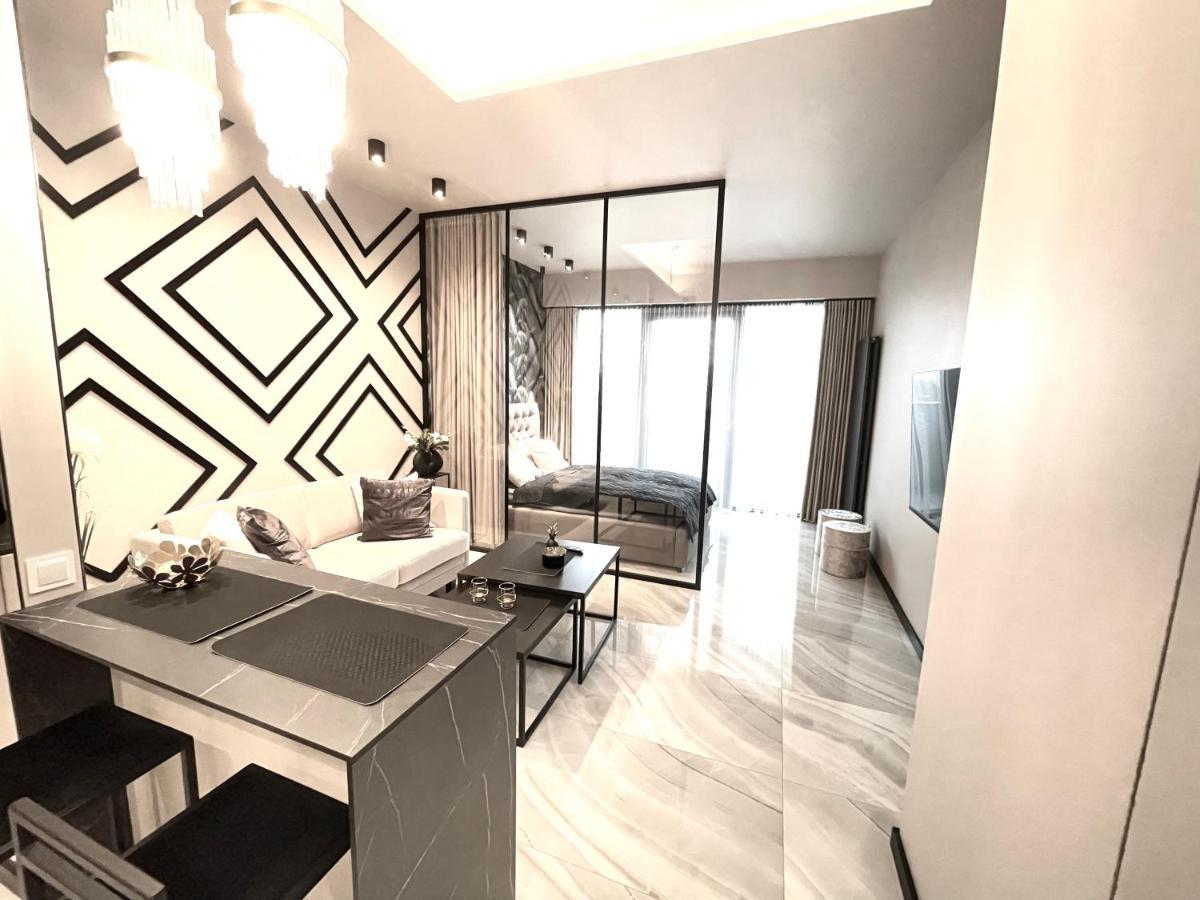 Apartament Elegance Hanza Tower Štetín Exteriér fotografie