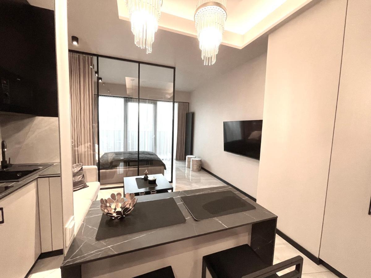 Apartament Elegance Hanza Tower Štetín Exteriér fotografie